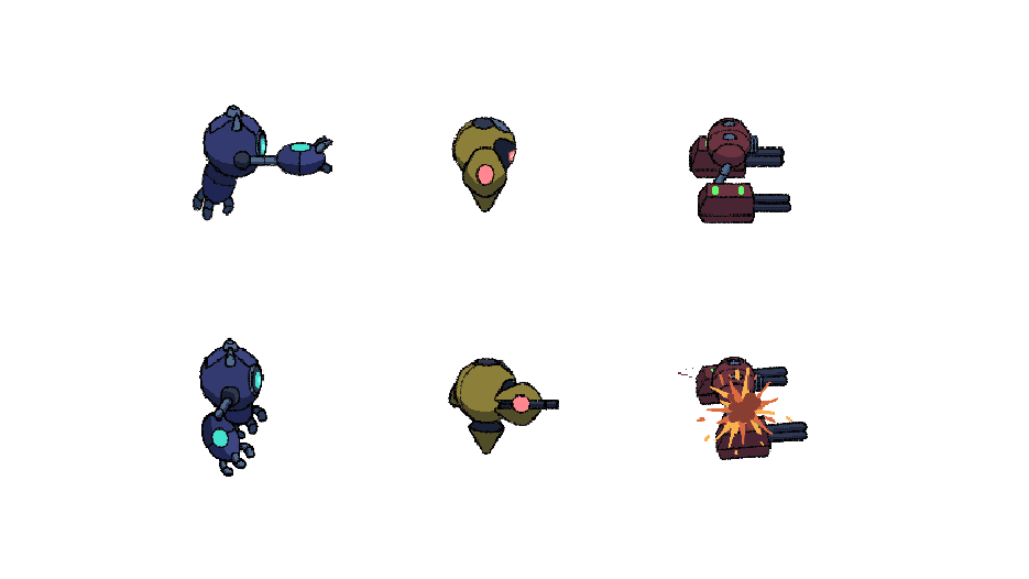 Cyberpunk Neon World Heroes and NPC