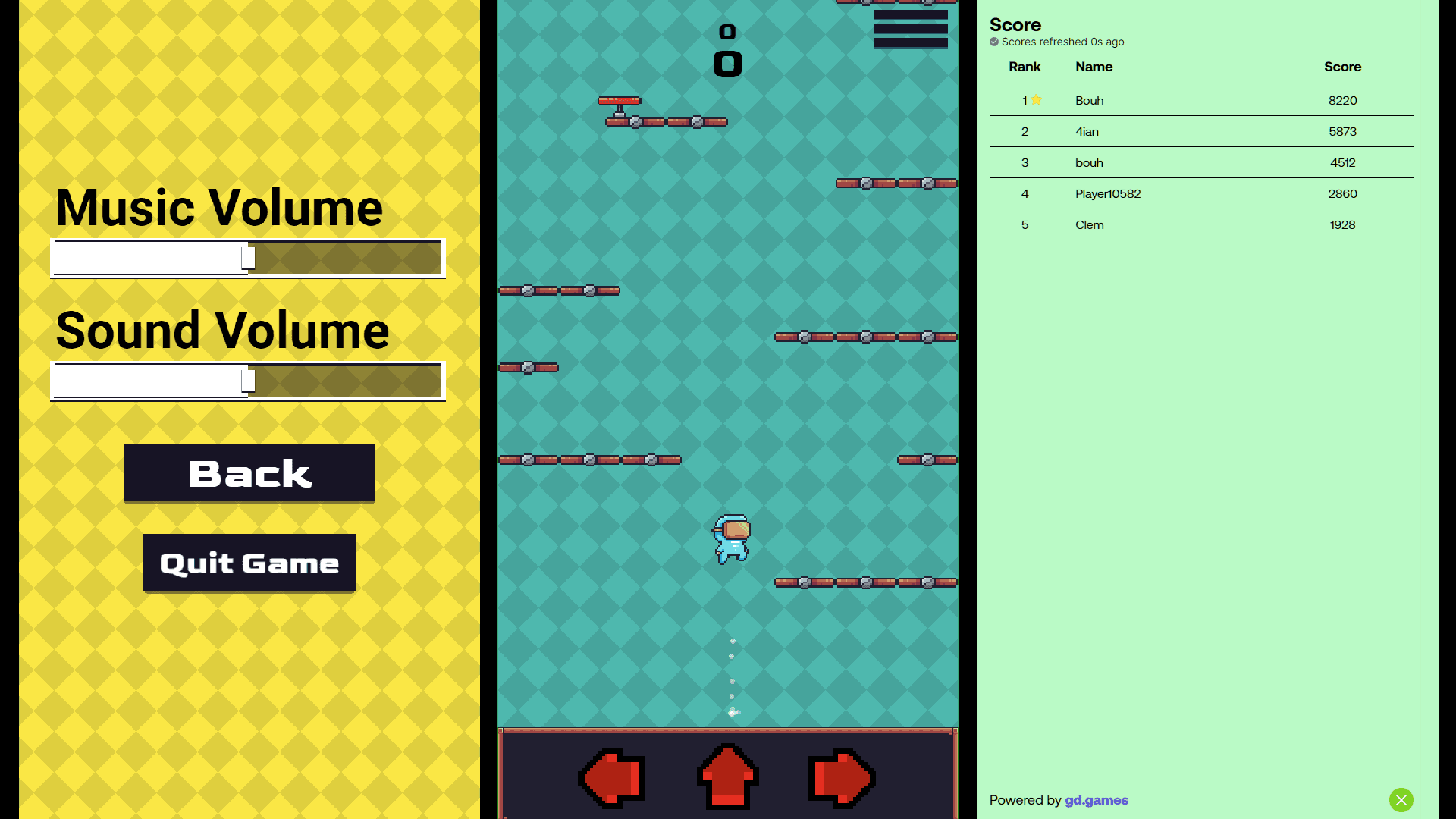 Infinite Jump A Premium Game Template For Gdevelop Gdevelop