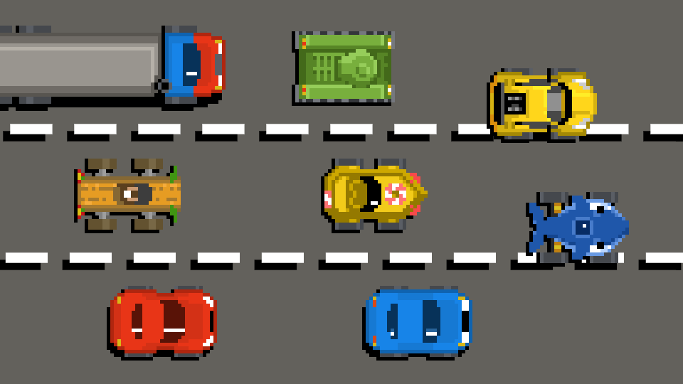 Tiny Pixel Cars