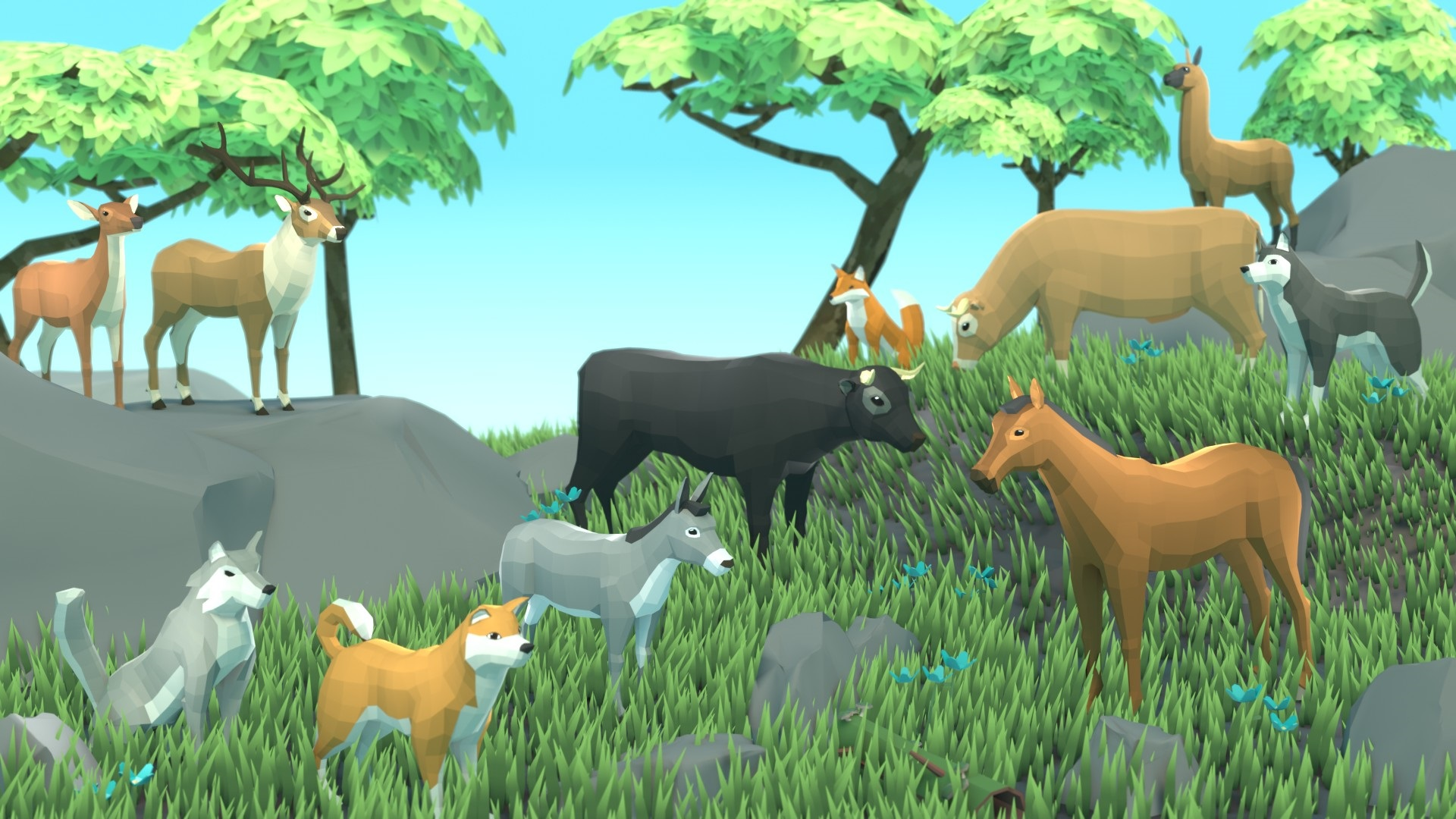 3D Animated Animals