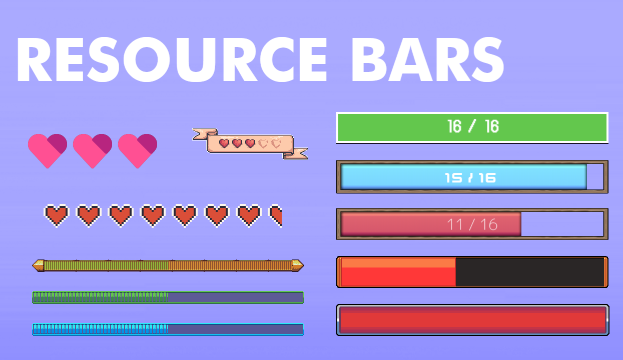 Resource bars