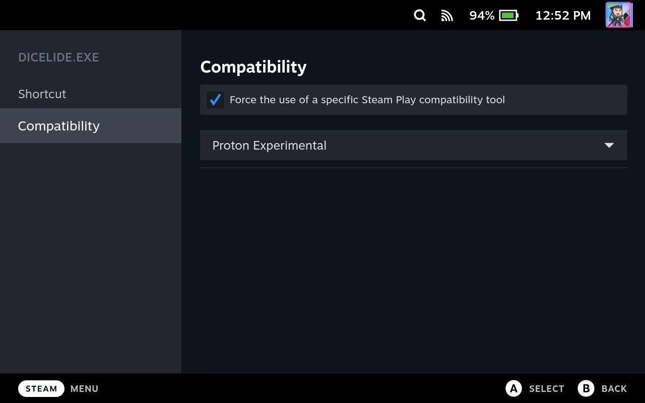 You need to enable Proton compatibility for the game to work. 