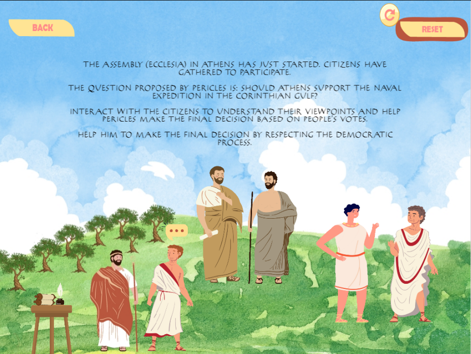 Game about ancient Greece. 