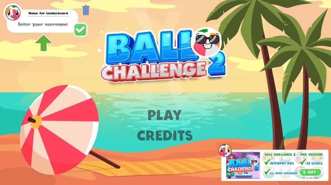 Ball Challenge 2 has had over 131.000 scores submitted to its Leaderboards!