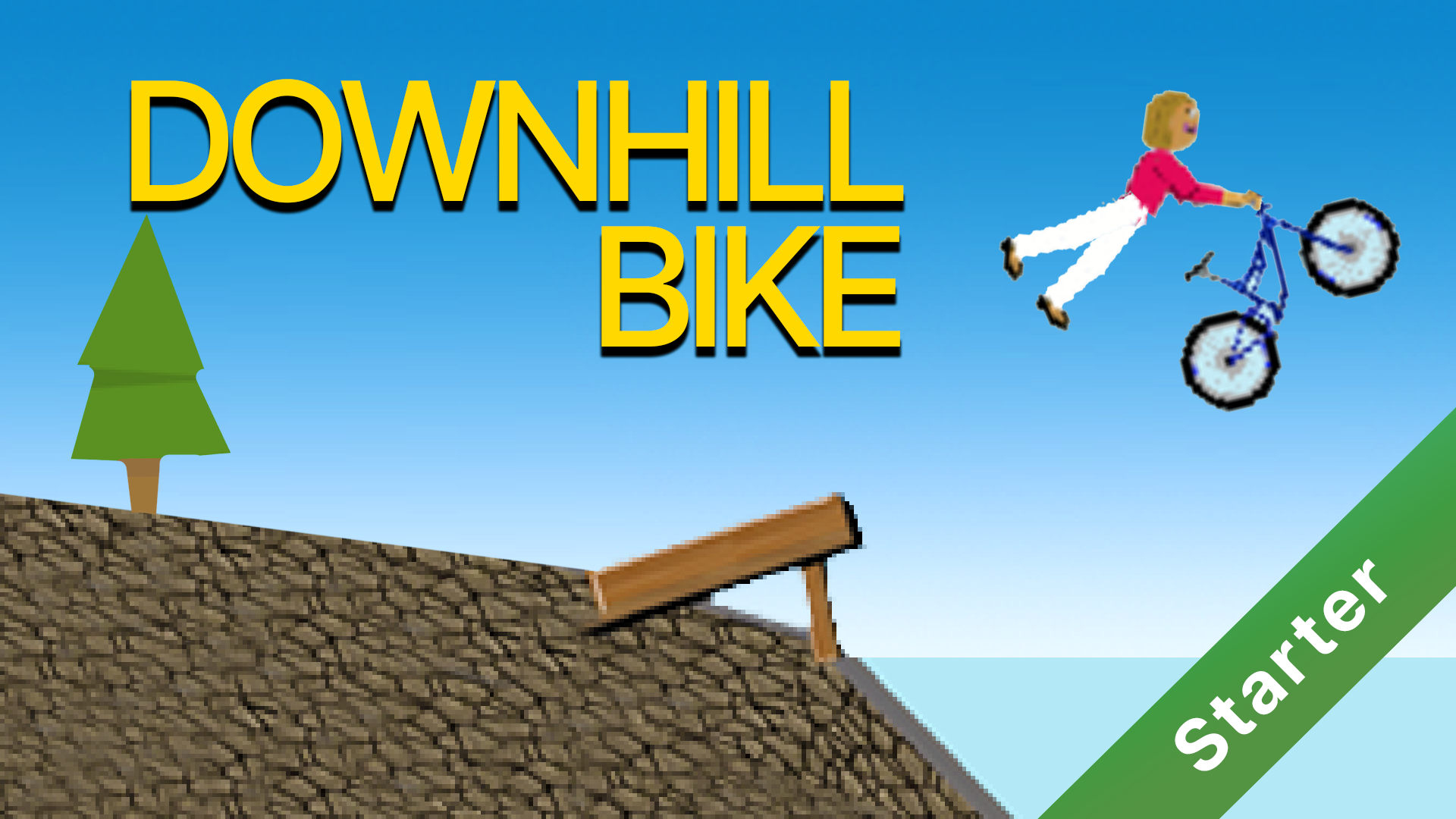 Downhill bike physics demo