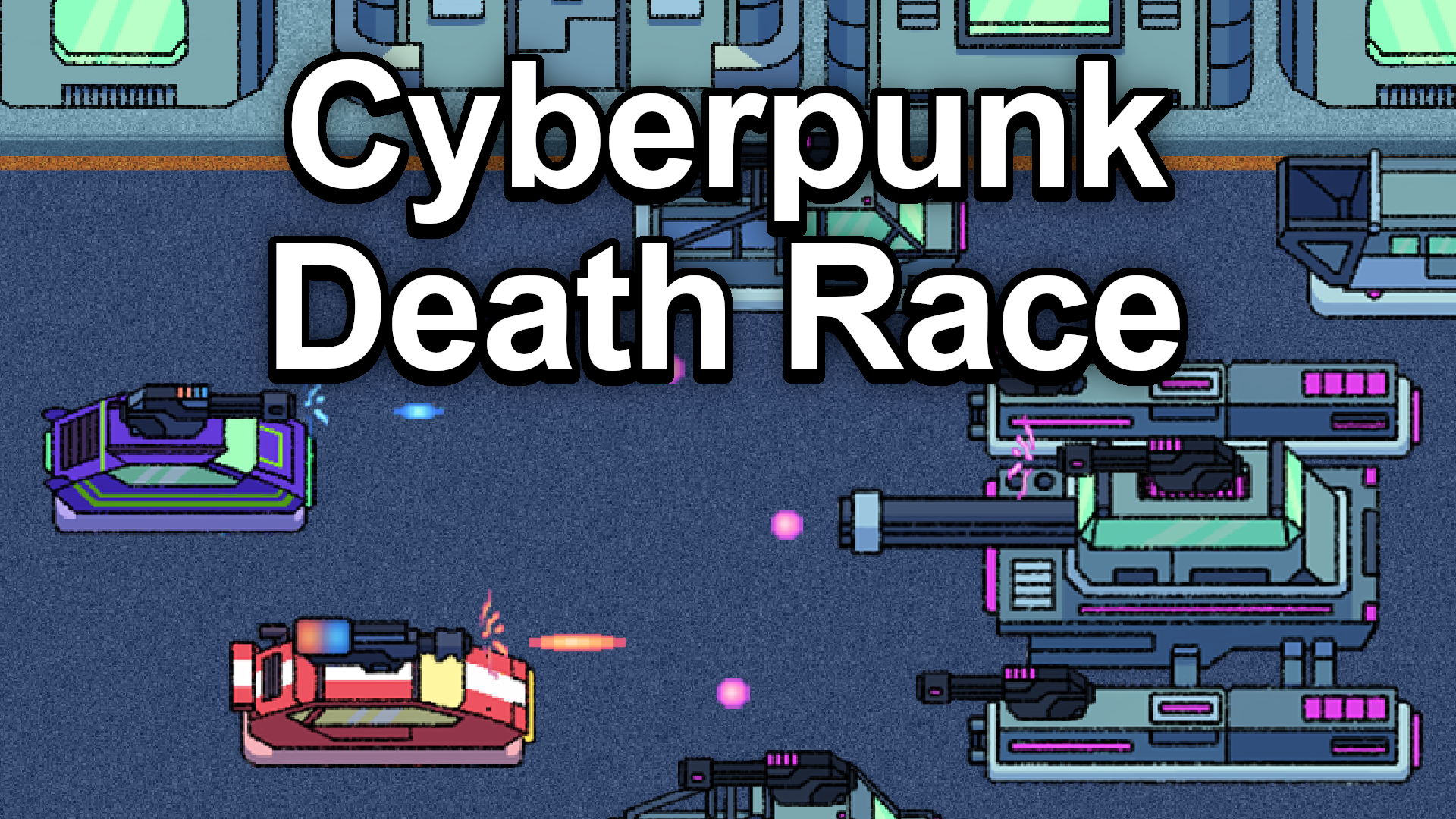 Cyberpunk Neon World Race Edition