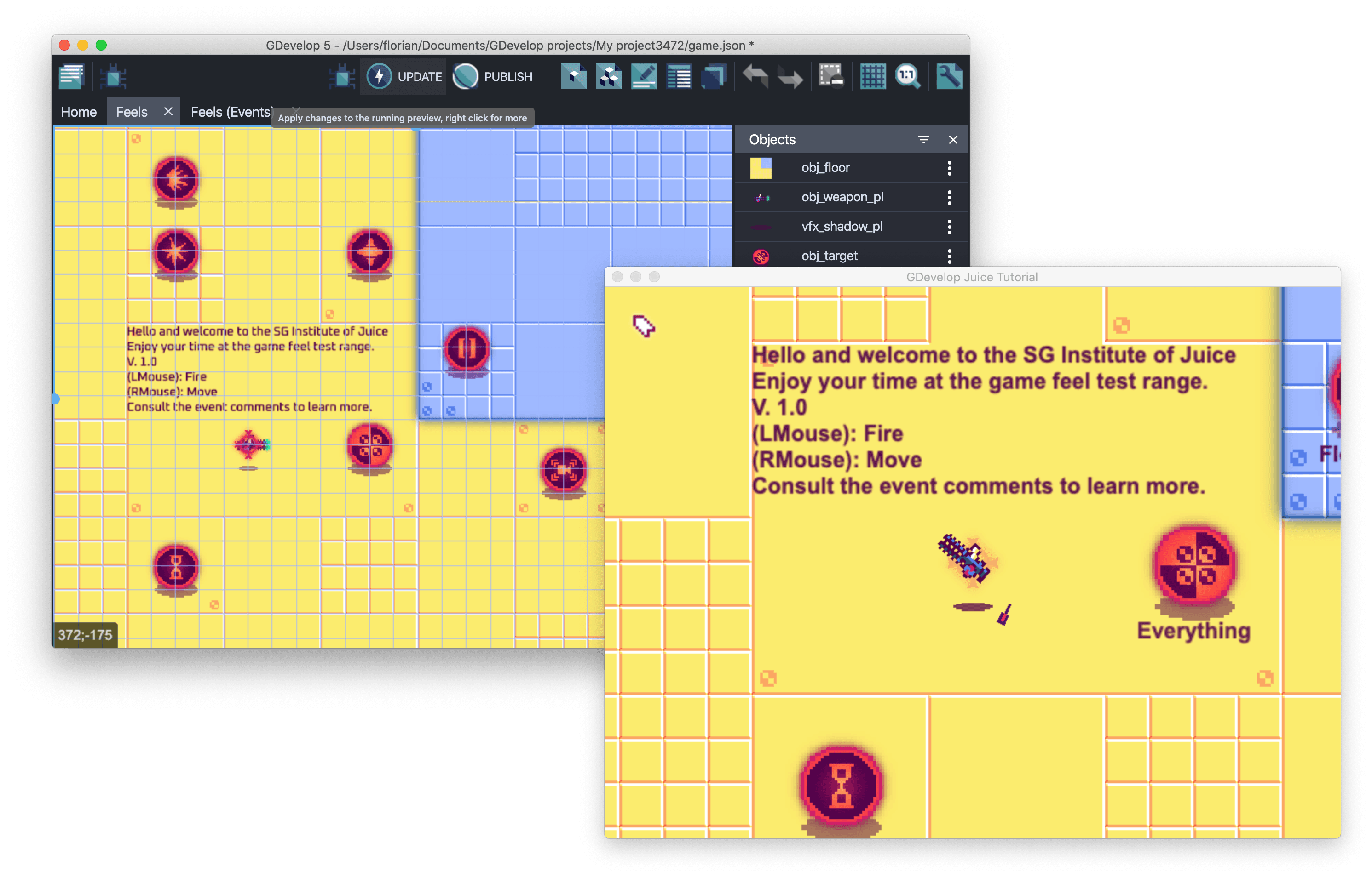 Live Preview and Preview over Wifi/LAN | GDevelop