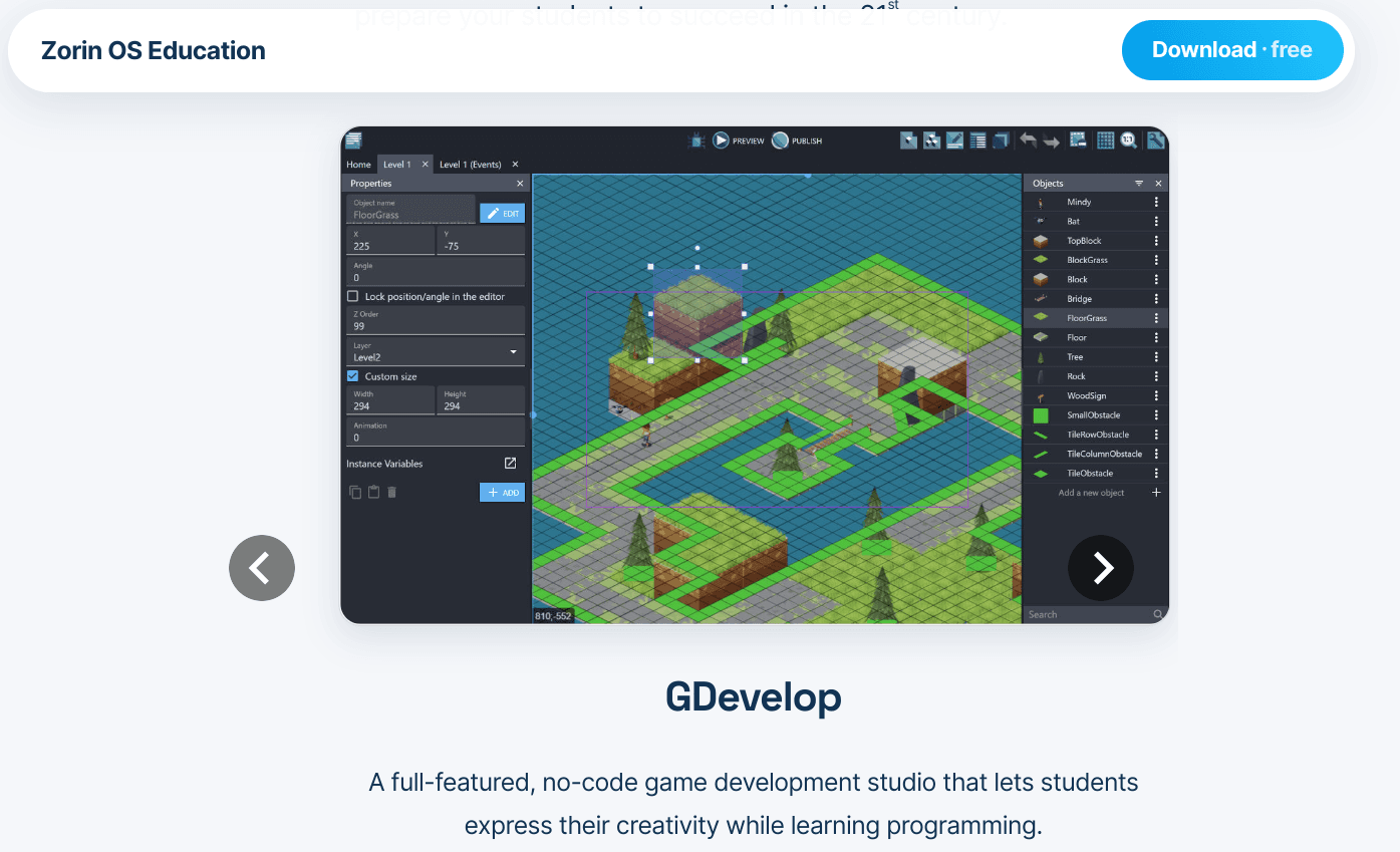 Linux Users: GDevelop in Zorin OS 16.2 and Flatpak Availability | GDevelop