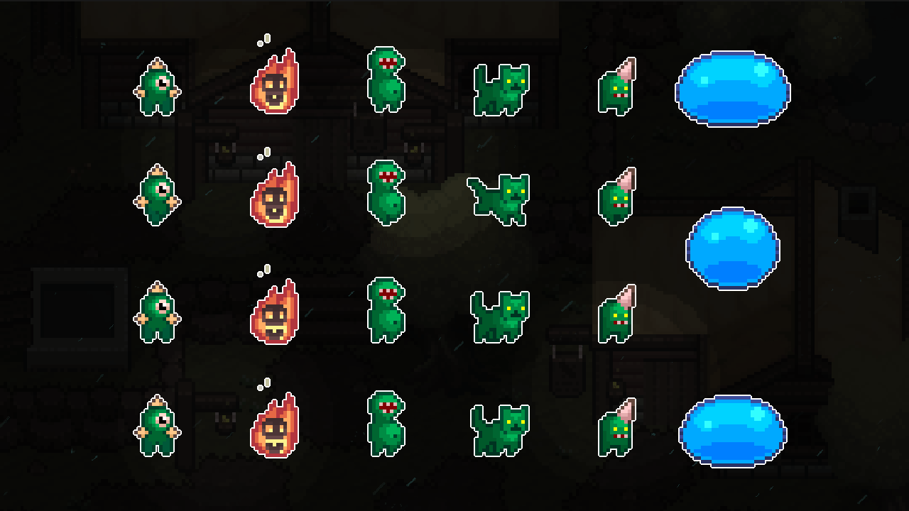 Platformer and TopDown Enemies 2 - a premium asset pack to build games ...