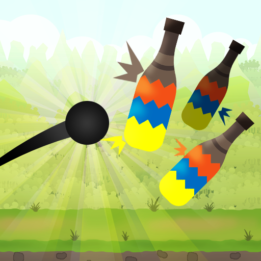 Bottle Shooting Game — arte do jogo