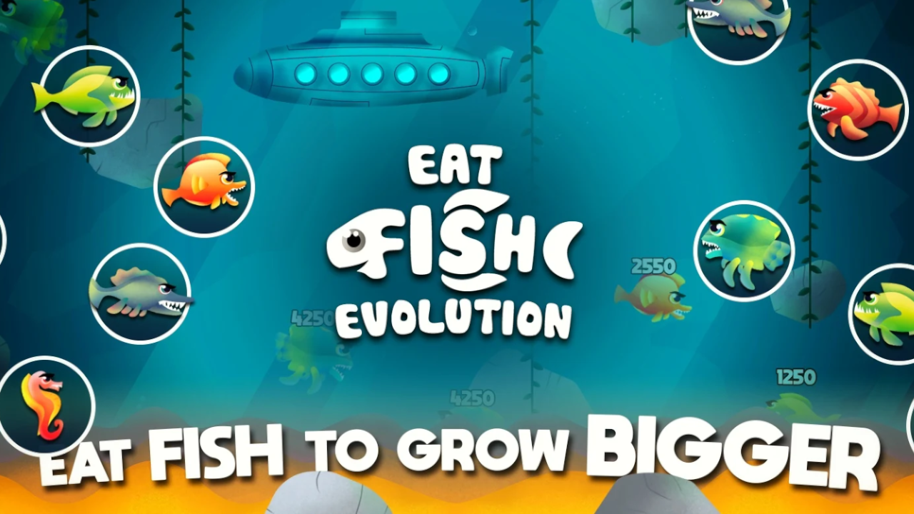 Fish Eat: Fish Evolution — arte do jogo